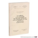 Lemoine-Isabeau, Claire. - Les militaires et la cartographie des Pays-Bas méridionaux et de la Principauté de Liège à la fin du XVII? et au XVIII? siècle.