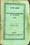collectif - Annuaire de l'Université Catholique de Louvain 1838 deuxième année