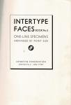 Intertype - Intertype Faces. Book No. 5
