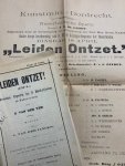 VEN, E. VAN DER, - Leiden ontzet! (1574.) Groote opera in 5 bedrijven (6 tafereelen) door E. van der Ven. Muziek van C. van der Linden.