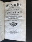  - Oeuvres de Jean-Baptiste Rousseau, Tome II, nouvelle edition