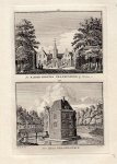 BEIJER, Jan de & Hendrik SPILMAN - [BAARN]. - De Ridder-Hofstad Draakenburg bij Eemnes. - Het Huis Draakestein.