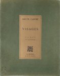 Jan Frans Cantré - Visages. Six bois originaux
