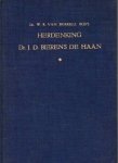 Brakell Buys, W.R. van - Herdenking Dr. J.D. Bierens de Haan.