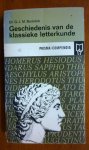 Bartelink Dr.G.J.M. - Geschiedenis van de klassieke Letterkunde