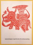 SM 1957: & ROLF ITALIAANDER, C. NOOTEBOOM. - Hedendaagse negerkunst uit Centraal-Afrika. Collectie Rolf Italiaander. Catalogue 167.