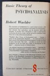Waelder, Robert - Basic theory of psychoanalysis / 3e druk