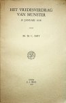Smit, C. - Het vredesverdrag van Munster : 30 Januari 1648 / C. Smit