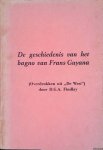 Findlay, D.G.A. - De geschiedenis van het bagno van Frans Guyana