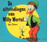 Walt Disney - Disney Boekje - D 18, De Uitvindingen van Willy Wortel, kleine (10 cm x 11 cm), geniete softcover,  goede staat