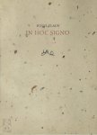 Hugo Claus - In hoc signo [15 ex.]