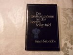 Simonides Simon - Der zwakken Leidsman aan des Heeren Heilige Tafel Simonides Simon - Der zwakken Leidsman aan des Heeren Heilige Tafel
