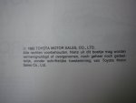 Diverse auteurs - Toyota Corolla Instruktieboekje