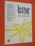 Tervoort/ Siertsema/ Hulstijn/ Meeuwesse/ Schenkeveld/ Zuiderent - Letterwerk / Bijdragen van de Faculteit der Letteren t.g.v. het 100 jarig bestaan van de Vrije Universiteit Amsterdam