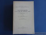 Jacques Paquet et Jozef Ijsewijn (eds.). - Les Universités a la fin du Moyen Age.