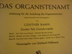 Ramin; Gunther - Das Organistenamt; II Choralvorspiele - Dritter Band (Diethard Hellmann)