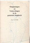 WOLDE, J. DE., F. Niemeijer (voorw.) - Ontginningen en verkavelingen in de gemeente Staphorst.