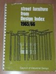 Council of Industrial Design - Street Furniture From Design Index 1965/66