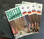 LEE, Prof Dr A. van der - DUITSE CURSUS naar een idee en oorspronkelijk nederlandse tekst van Godfried Bomans 1 t/m 16 in vier delen