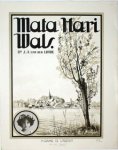 Linde, J.A. van der: - Mata Hari Wals [voor piano]