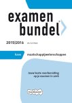 E.A. Poeze - Examenbundel Havo maatschappijwetenschappen 2015/2016