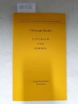 Meckel, Christoph: - Luftraum und Himmel. Eine Rede, mit zwei Zeichnungen des Autors