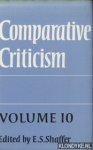 Shaffer, E.S. (edited by) - Comparative criticism - Volume 10: Comedy, Irony, Parody
