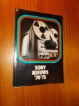 red. - Sony Nieuws '74-'75.