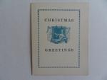 Hassall, Joan (designed by). - Christmas Greetings. [ with woodcut by Joan Hassall ].