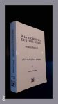 Grenier, Laurence - Marcel Proust - A la recherche du temps perdu - Edition abregee et adaptee