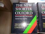 Lesley Brown - The New Shorter Oxford English Dictionary 2 Vol. Thumb Index Edition