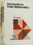 KEMENY, J.G., SNELL, J.L., THOMPSON, G.L. - Introduction to finite mathematics.