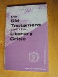 Robertson, David - The Old Testament and the Literary Critic (Guides to Biblical Scholarship)