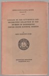 Smith Hempstone Oliver - Catalog of the automobile and motorcycle collection of the Division of Engineering, United States National Museum.