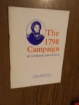 Cooney, John - The 1798 Campaign by a French Lieutenant