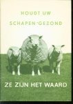 D Rempt - Houdt uw schapen gezond : ze zijn het waard. [Gebaseerd op twee voorlichtingsdagen in 1963 van de Commissie Schapeziekten van de Afdeling Diergeneeskunde van de Nationale Raad voor Landbouwkundig Onderzoek TNO, onder voorzitterschap van D. Rem...