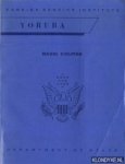 Stevick, Earl W. & Aremu, Olaleye - Yoruba, basic course