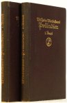 WINDELBAND, W. - Präludien. Aufsätze und Reden zur Philosophie und ihrer Geschichte. Complete in 2 volumes.