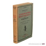 Mirot, L. - Manuel de géographie historique de la France. Quarante-trois cartes hors texte. Préface de Camille Jullian.