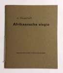 Slauerhoff, J. Doorn, Tinus (tekeningen) - Afrikaansche Elegie