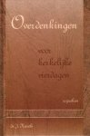 Karels, Ds. J. - Karels, Ds. J.-Overdenkingen voor kerkelijke vierdagen (nieuw)