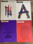  - Domus. Monthly review of architecture interiors design art. Complete year 1995 (11 issues) Issue 767 up and including 777.