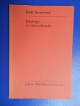 Kousbroek, Rudy - Ethologie en cultuurfilosofie
