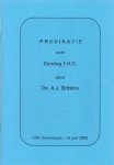 Ds. A.J. Britstra - Britstra, Ds. A.J.-Zondag 1 Heid. Catechismus (nieuw)