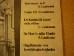 Landsman; Simon / H. Franken - Te Deum Laudamus; Geestelijke Liederen