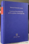 Garcia, Mariano Fernandez. - Lexicon Scholasticum philosophico-theologicum : in quo termini, definitiones, distinctiones et effata a Joanne Duns Scoto exponuntur, declarantur.