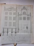 Berquin, Jaques. - Architectura of wiskundige verhandeling, om de voornaamste eigenschappen der burgerlyke bouwkonst betrekkelyk te maaken tot de vyf bouw-orders; alsmeede grondregels tot alle soorten van bouwingen van 's lands werken, hoe dezelve op eene wiskun...