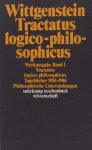 Wittgenstein, Ludwig. - Tractatus logico-philosophicus. Tagebücher 1914-1916. Philosophische Untersuchungen.