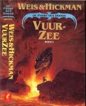 Hickman, Tracy en Margaret Weis Vertaling van Eny van Gelder  en Omslag illustratie Keith Parkenson - De poort des Doods  Boek 3 Vuurzee