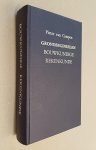 Campen, P. van e.a. - Grondbeginselen der bouwkundige meetkunde